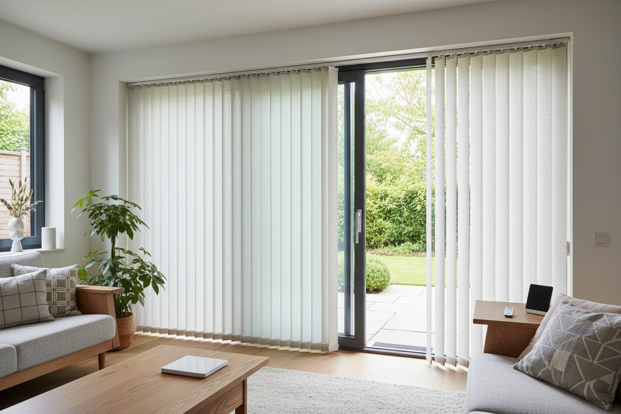 Smart Retrofits: The Best Vertical Blinds for Patio Doors
