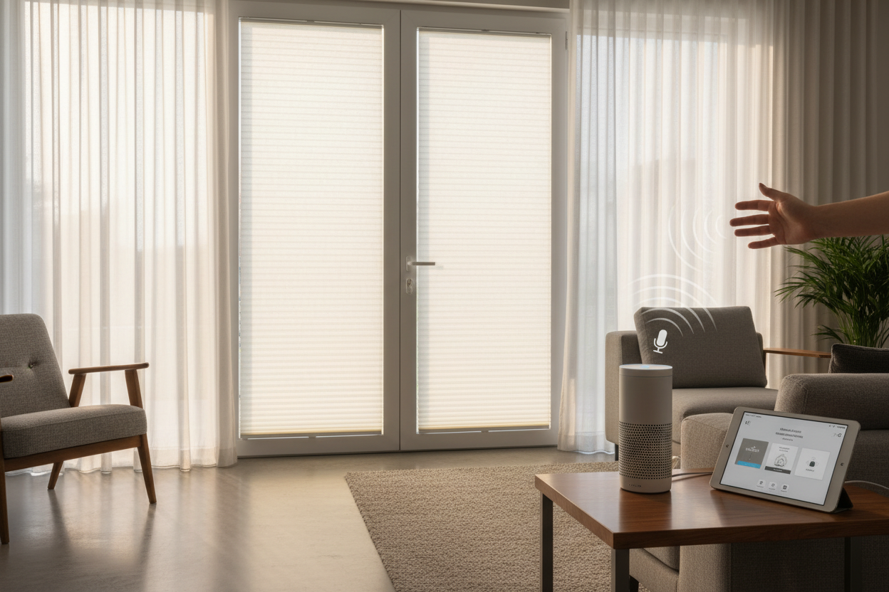 Voice Control for Pleated Blinds on Patio Doors: My Setup Guide