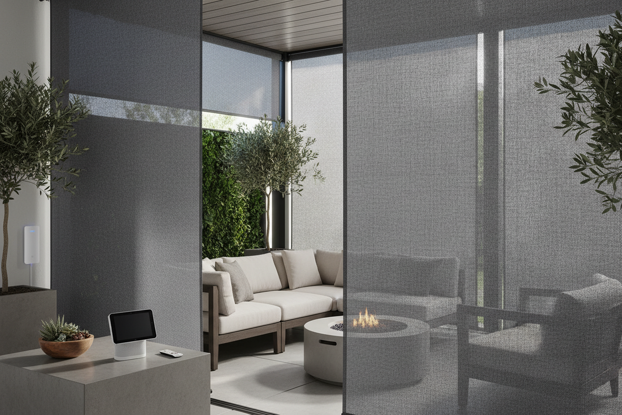 Does Alexa Work With Amazon Outdoor Patio Blinds? My Setup