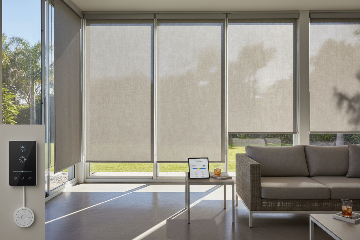 Control the Sun: My Setup for Smart Blinds for Outdoors