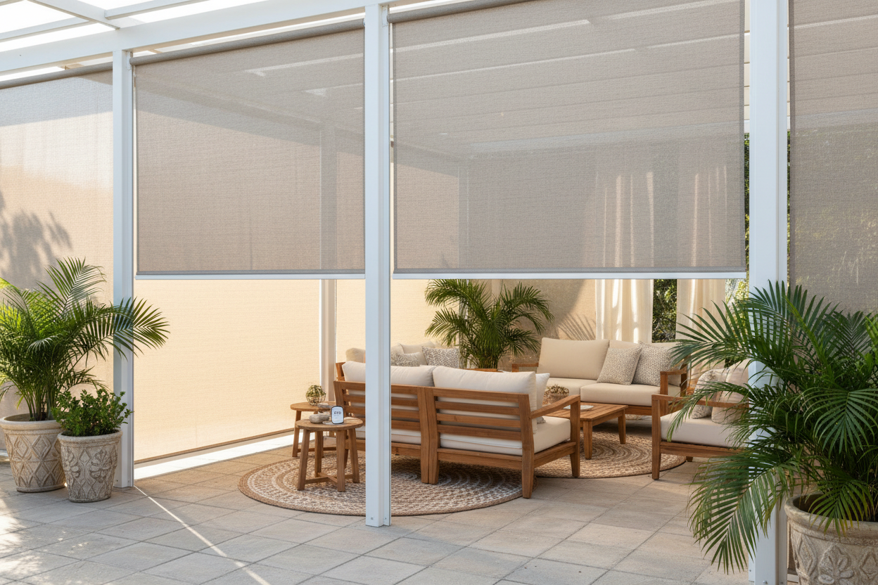 Cooler Patios: Why I Switched to Smart Blind Outdoor Shades