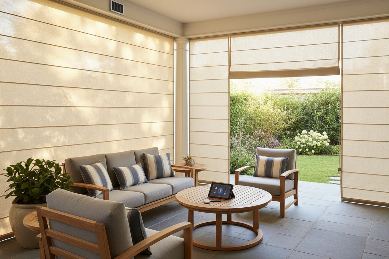 Beat the Heat: Why I Installed Smart Outdoor Blinds for Porch