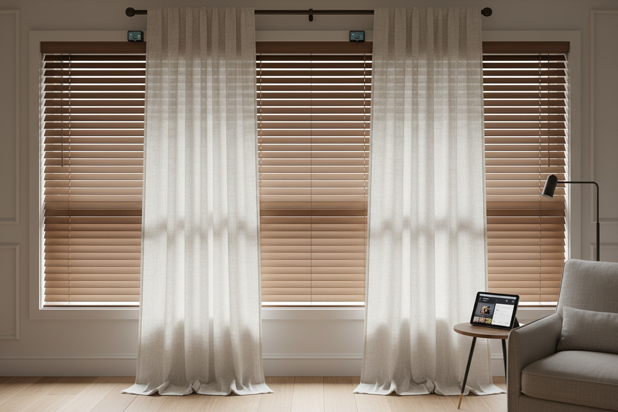 Why I Mounted Smart Blinds Outside the Frame for Privacy