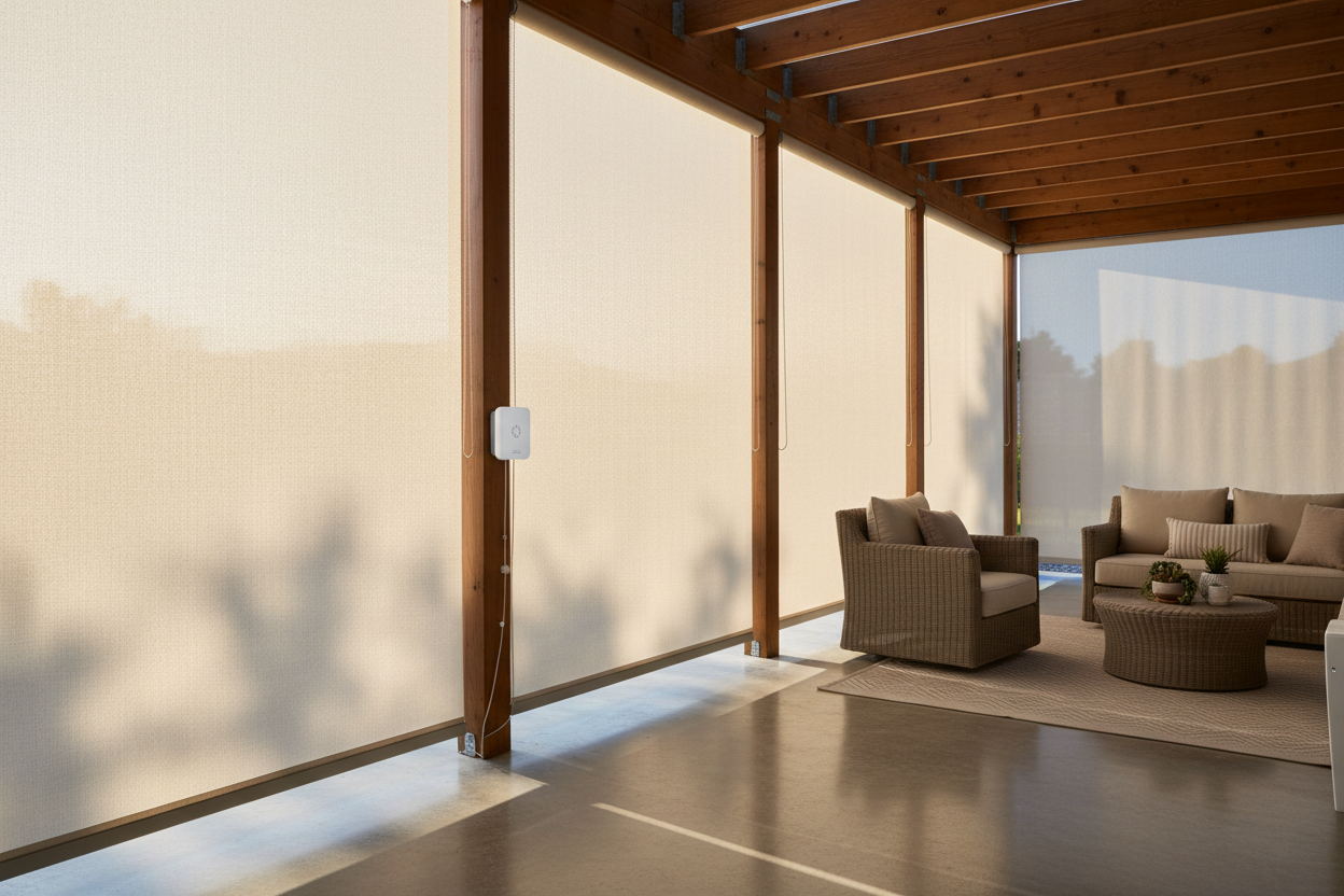 Make Your Outdoor Privacy Blinds Smart: A Retrofit Guide