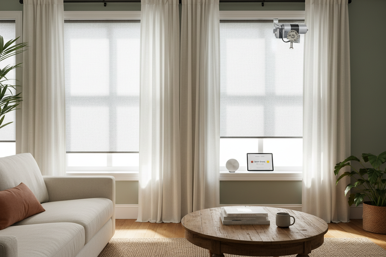 Smart Outside Mount Blinds: Achieving the Cleanest Look