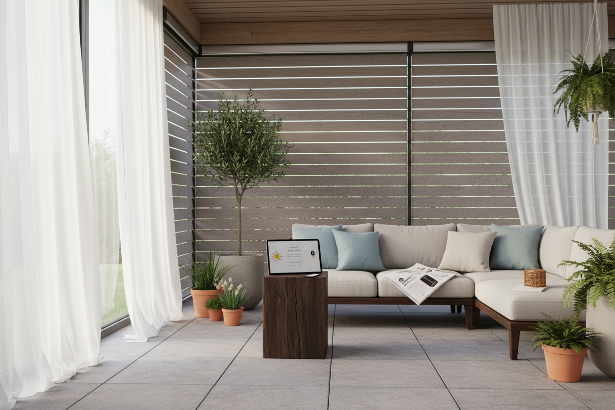 Upgrade Your Patio: Living with Smart Privacy Fence Blinds