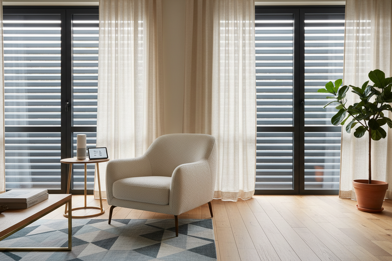 Retrofitting Metal Outdoor Blinds for Voice Control