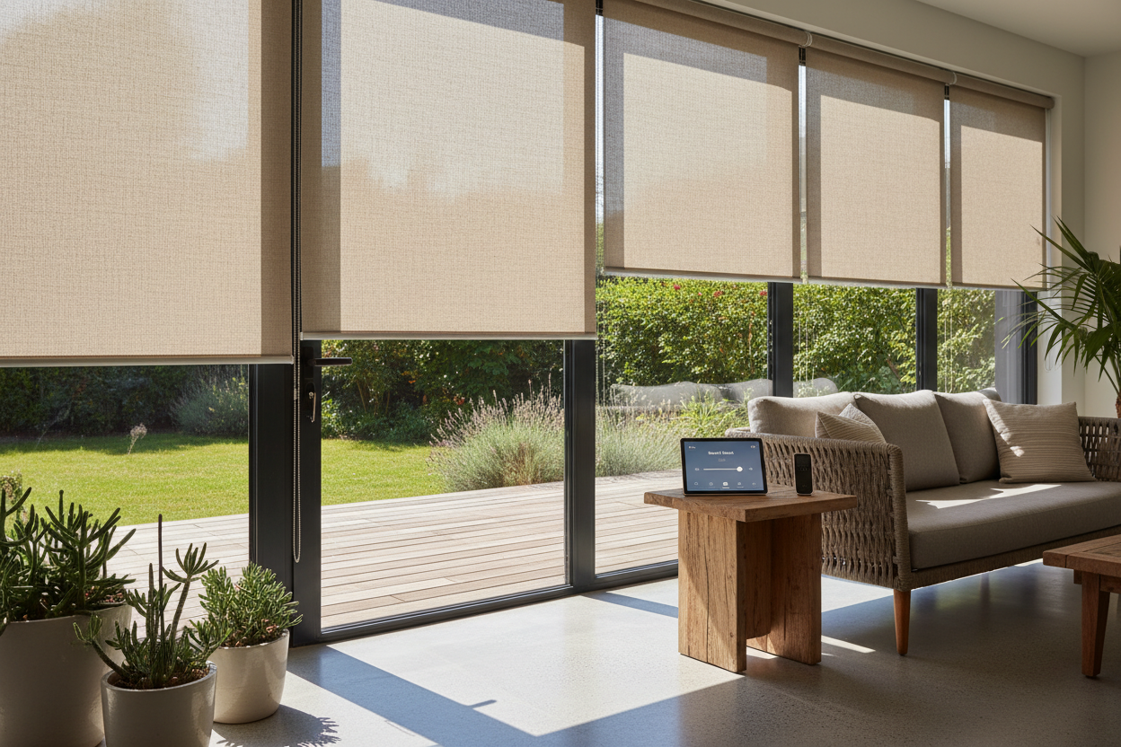 Beat the Glare: Smart Setup for Deck Blinds Amazon