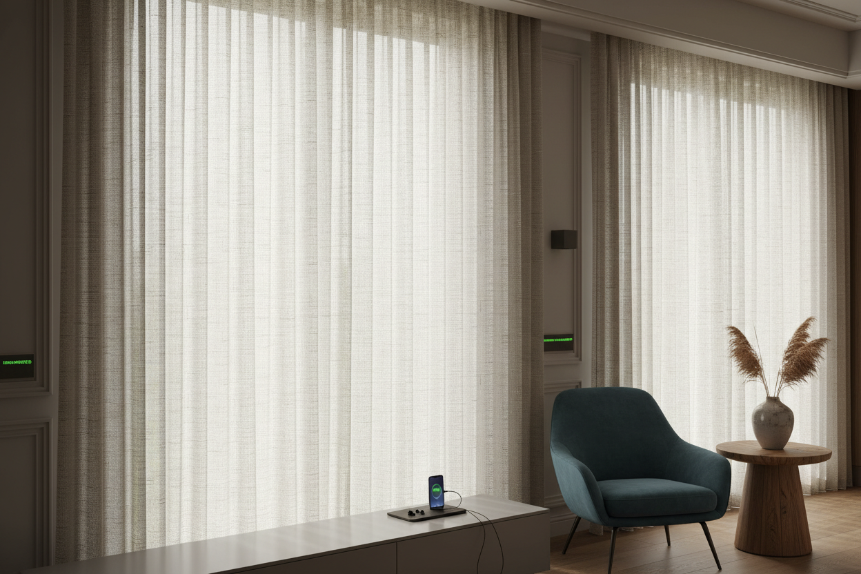 Stop Charging Batteries: The Real Benefit of Solar Curtains