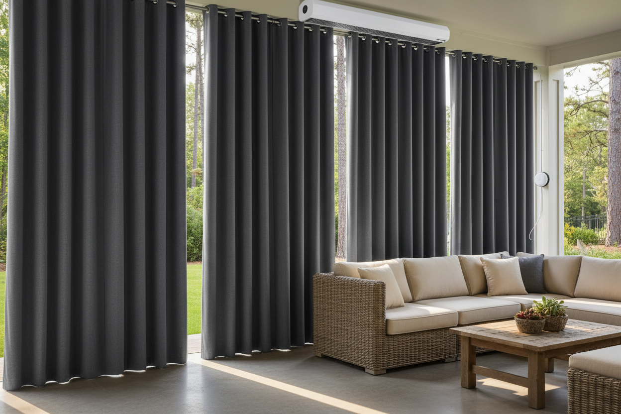 Smart Outdoor Blackout Curtains: The Ultimate Patio Privacy Upgrade