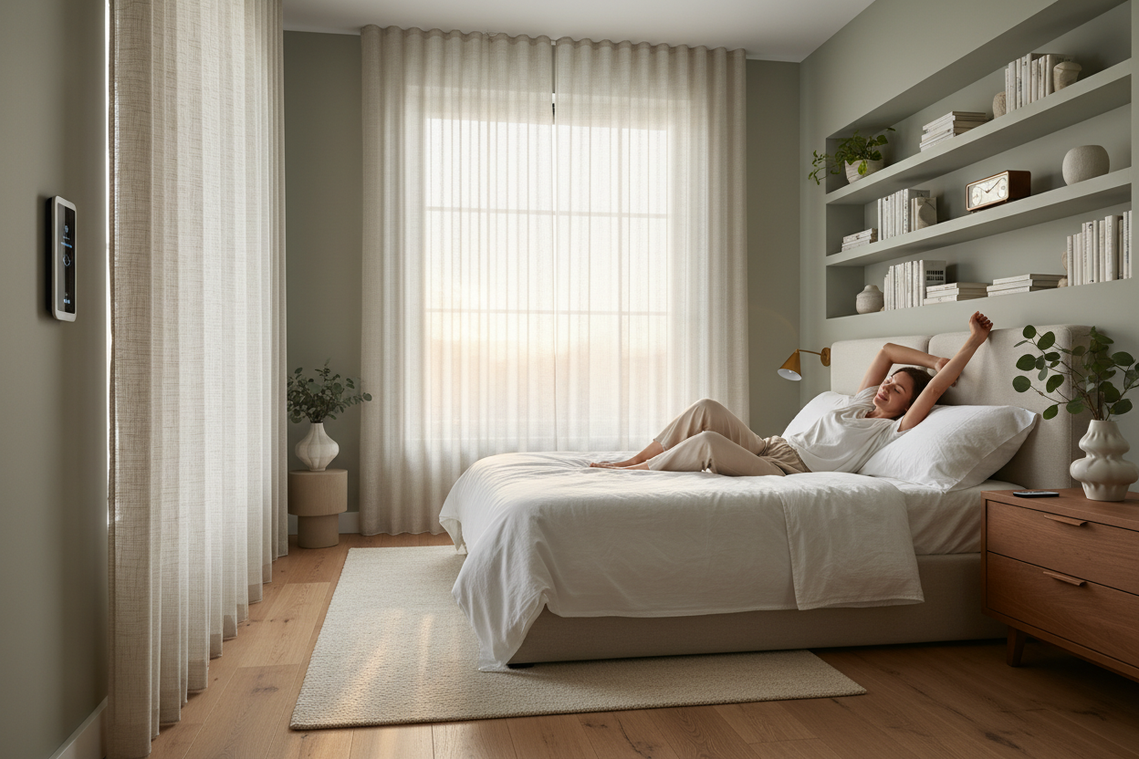 Wake Up Naturally: Why I Switched to a Smart Sun Shade Curtain