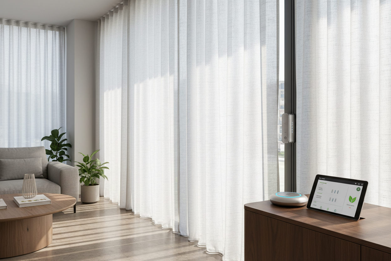 Cut Bills & Glare: My Setup Guide for a Solar Curtain Energy Saver
