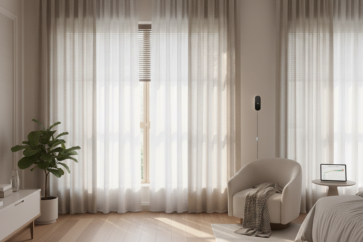 Wake Up Gently: Why I Switched to Light Blocking Sheer Curtains
