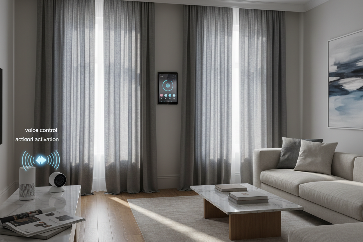 Smart Privacy Curtains for Windows: My Setup & Voice Control Guide