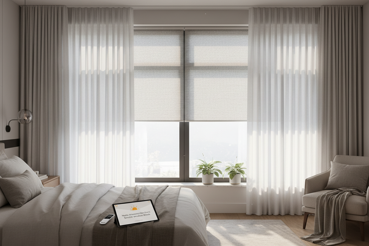Wake Up Naturally: My Switch to Smart Curtain Window Blinds