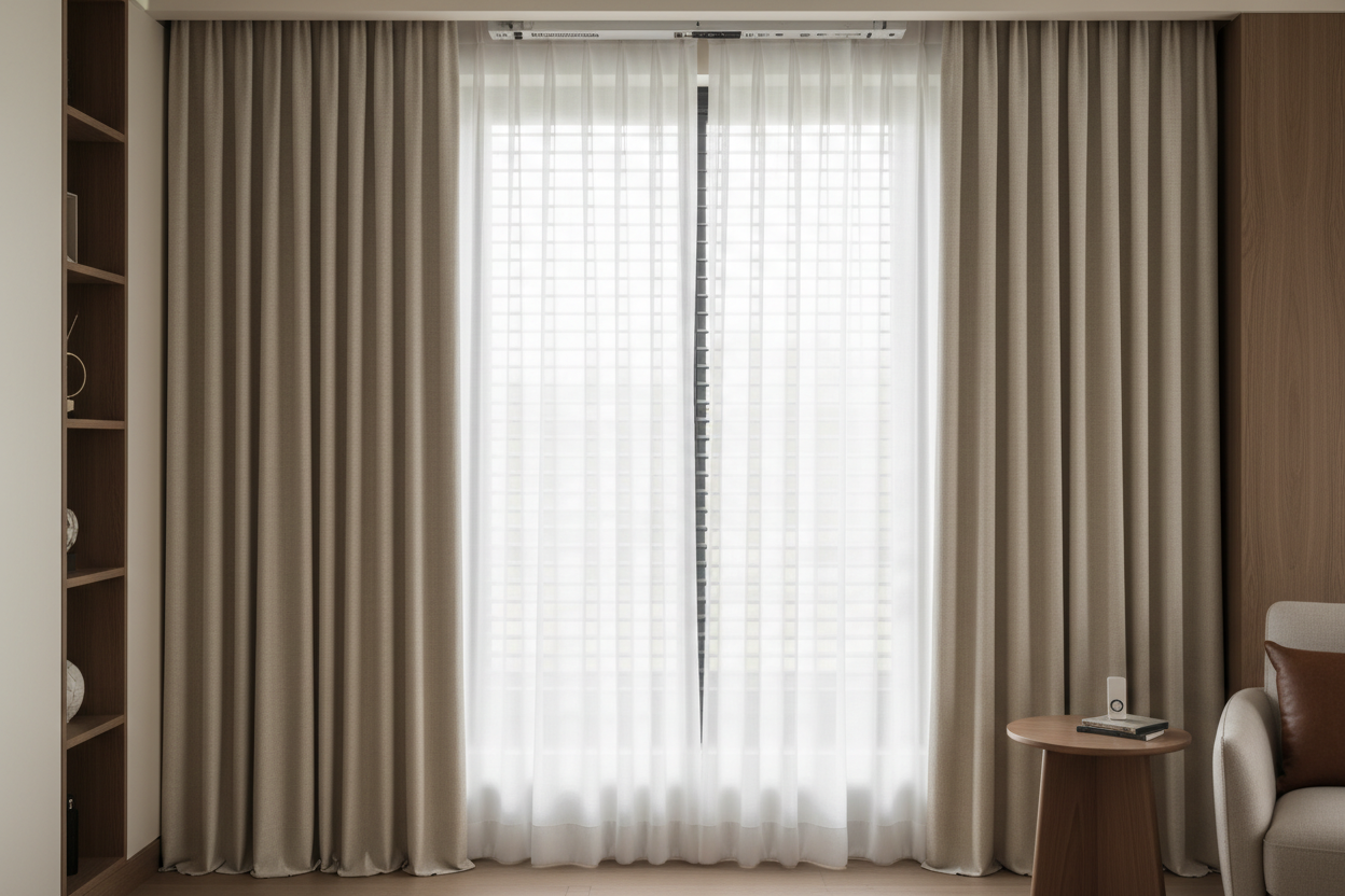 Smart Layering: The Right Way to Put Blinds in Curtains