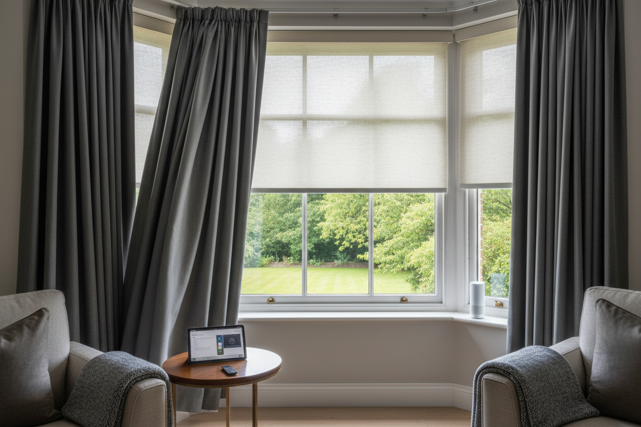 Home Decor Blinds or Curtains: Motorized Options Compared