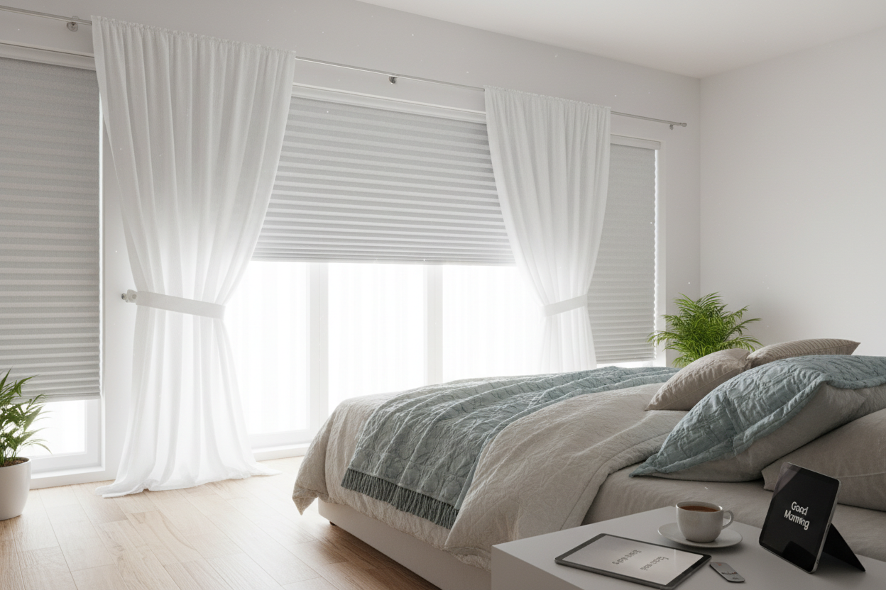 Smart Blinds on Wall: The Best Setup for Lazy Mornings