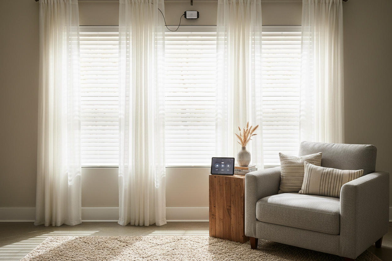 Automate Your Faux Wood Blinds 22 Inch: A Retrofit Guide