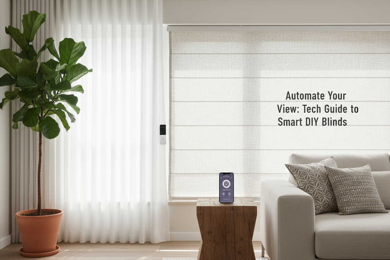 Automate Your View: The Tech Guide to Smart DIY Blinds