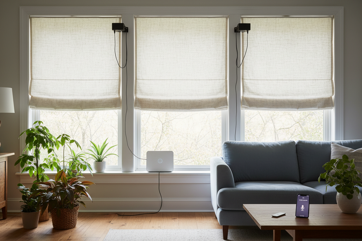Automate Your Home Made Blinds for Total Voice Control