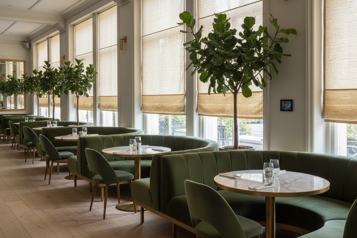 Automating Ambiance: The Smart Guide to Blinds for Restaurants