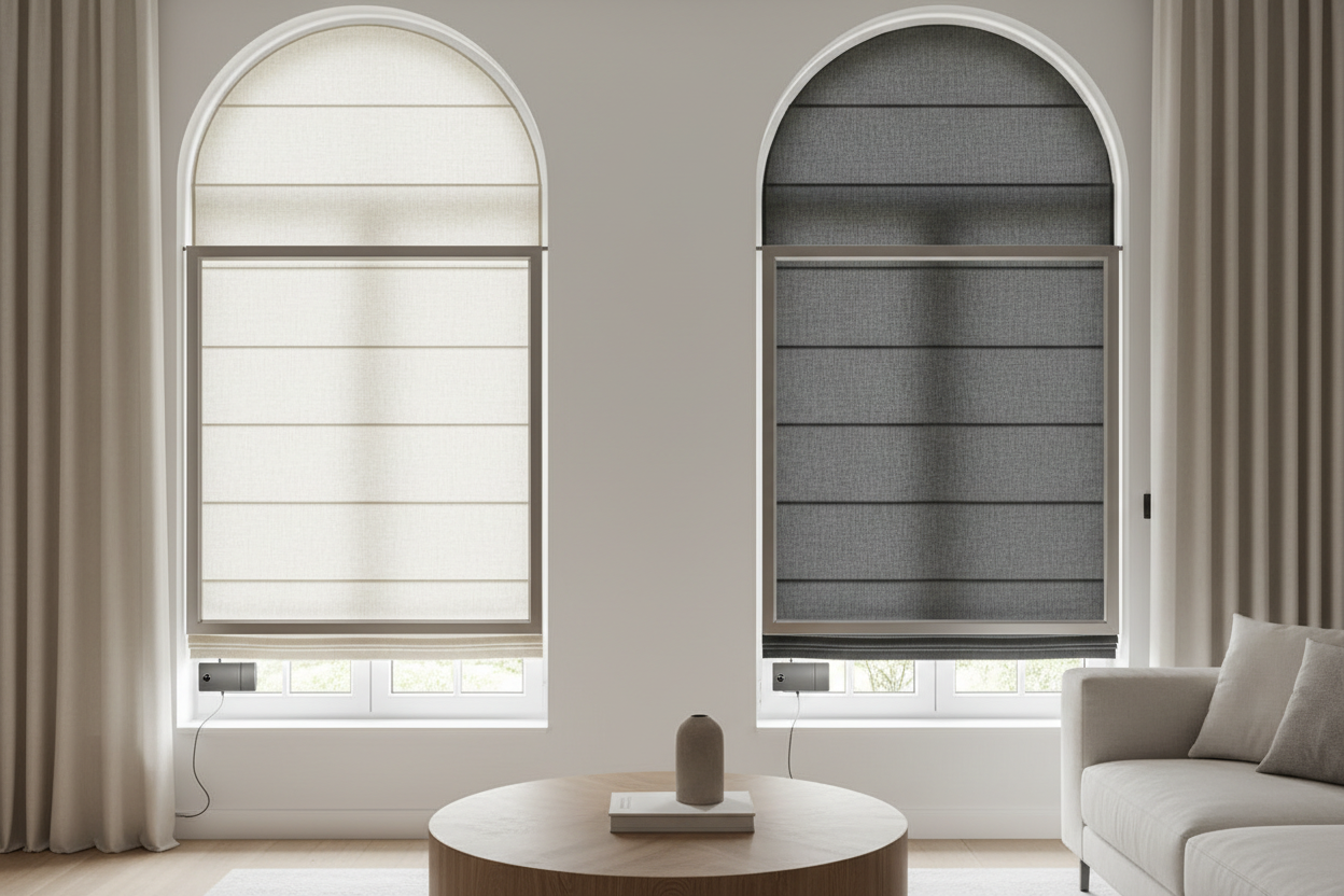 Smart Framed Blinds for Windows: Battery vs. Hardwired