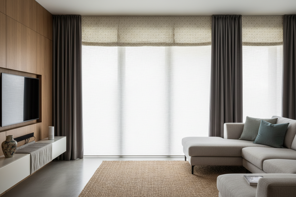 Conceal Your Tech: Stylish Toppers for Windows with Blinds