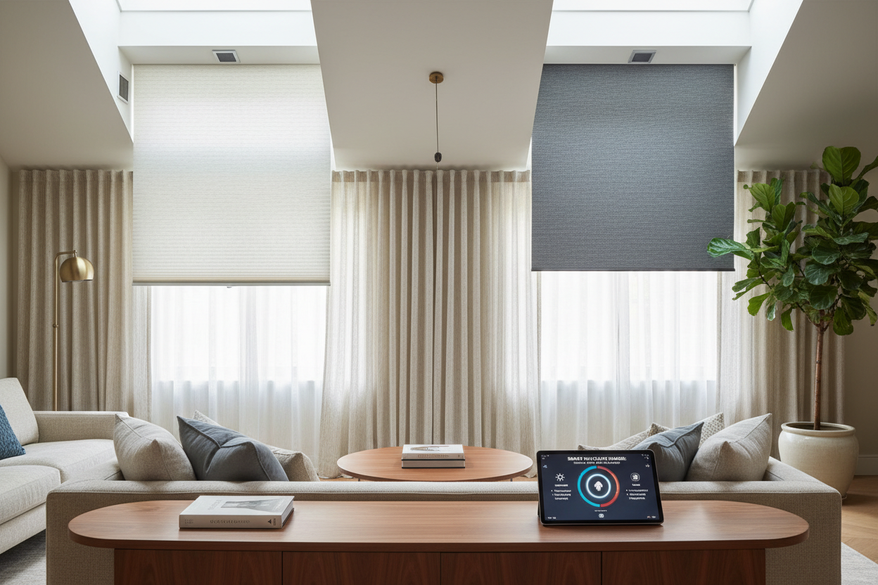 Smart Skylight Sun Shade: Solar vs. Hardwired Power Guide
