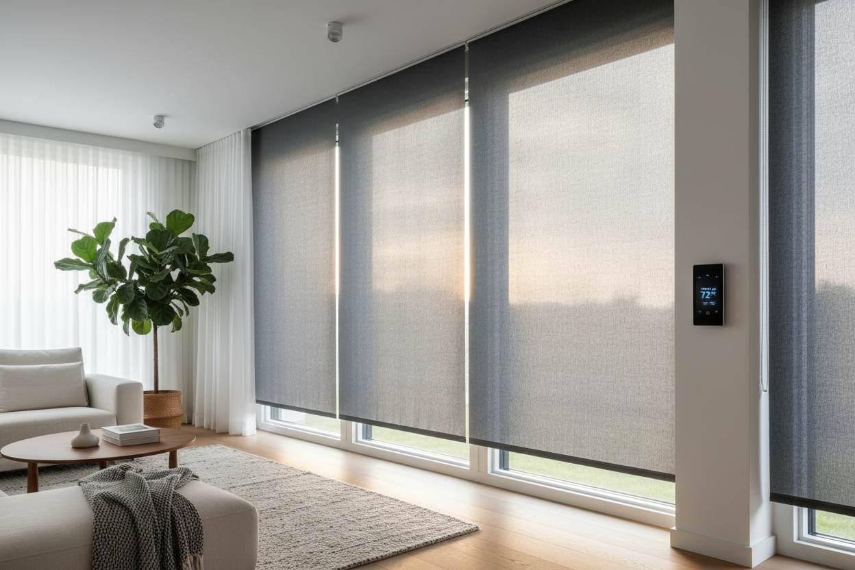 Smart Thermal Window Covering: Effortless Climate Control