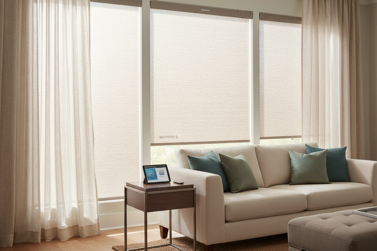 Smart Living: Choosing Motor-Ready Blinds at Menards