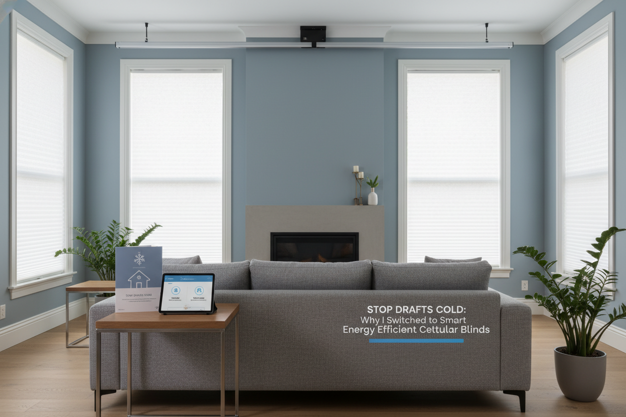 Stop Drafts Cold: Why I Switched to Smart Energy Efficient Cellular Blinds