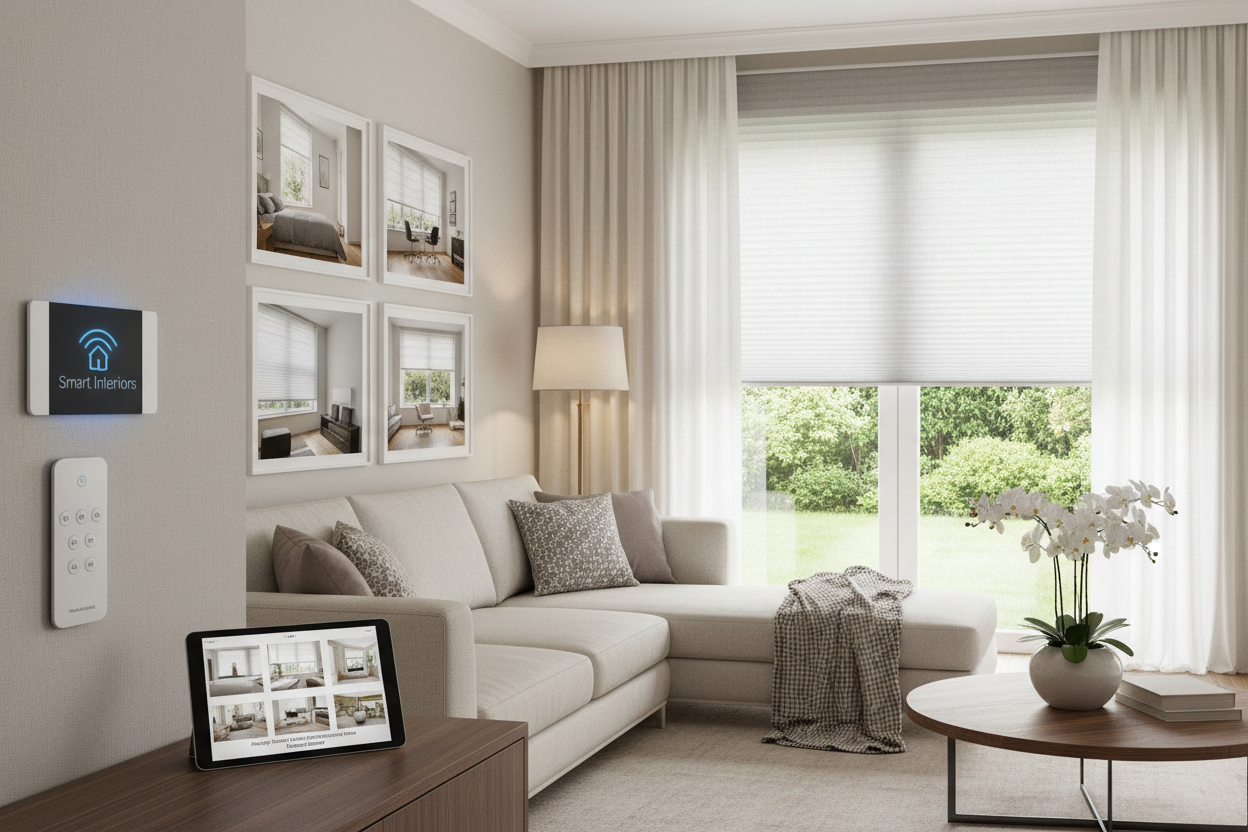 Smart Interiors: Analyzing Cellular Shade Images for Your Connected Home