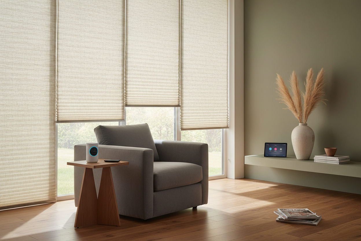 Effortless Comfort: Smart Home Decorator Cellular Shades Setup