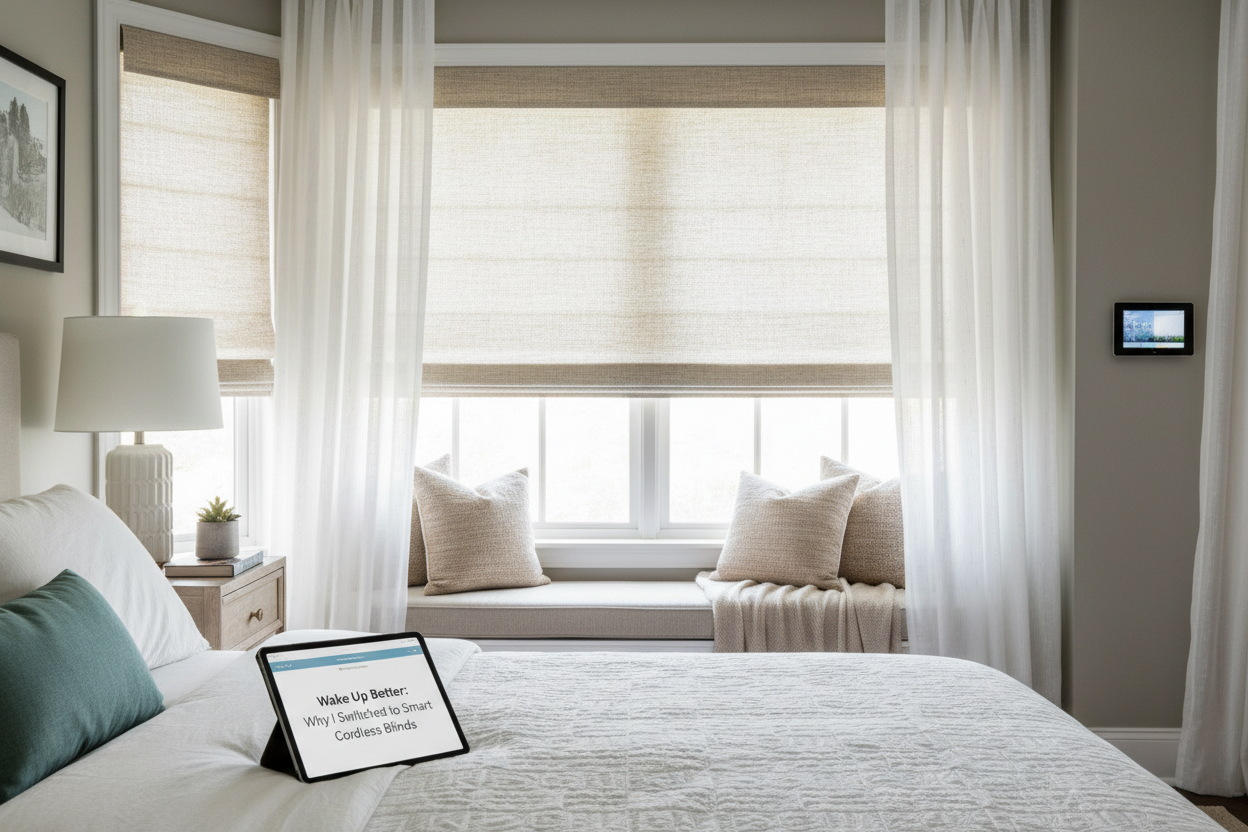 Wake Up Better: Why I Switched to Smart Cordless Blinds