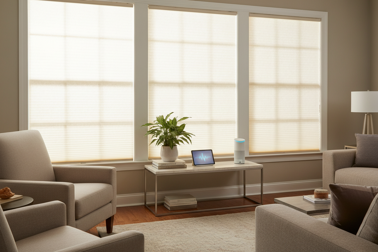 Make Your Achim Cellular Shades Voice-Controlled Today