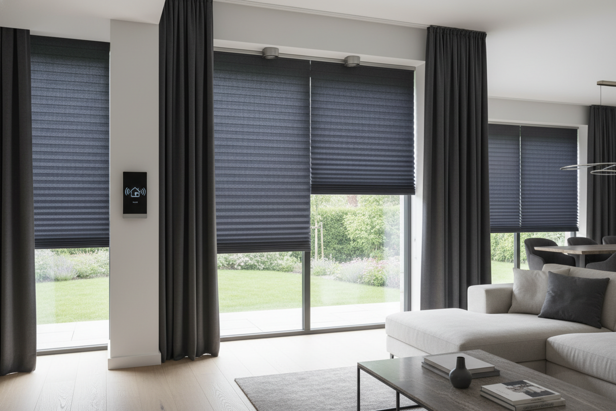 Cordless Top Down Bottom Up Blackout Shades: Smart Home Integration Guide