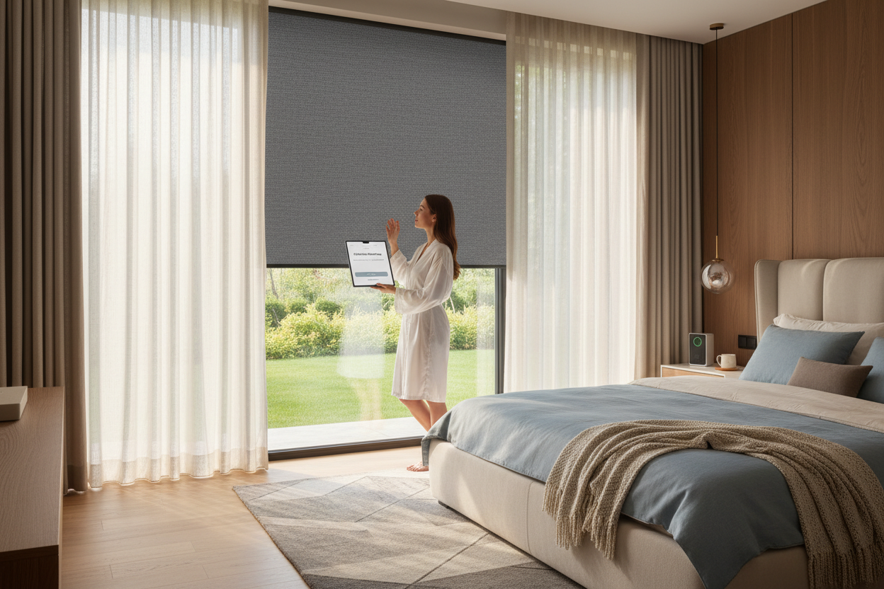 Effortless Mornings: Upgrading to Smart Roll Up Window Shades
