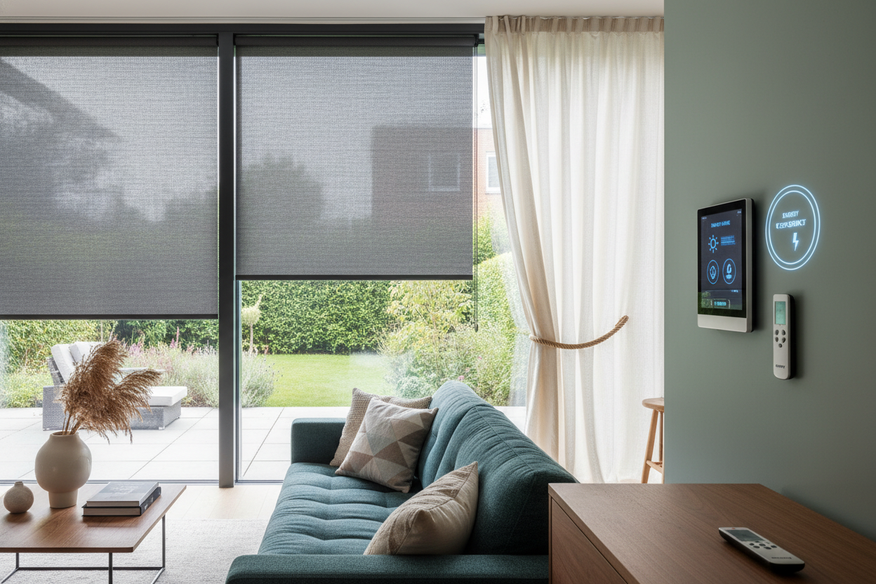 Exterior Window Shades: Solar vs. Hardwired Smart Motors