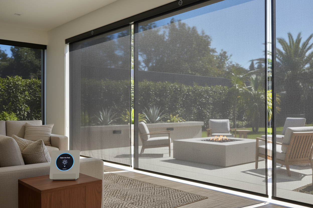 Beat the Heat: Installing a Smart Window Shade Outside