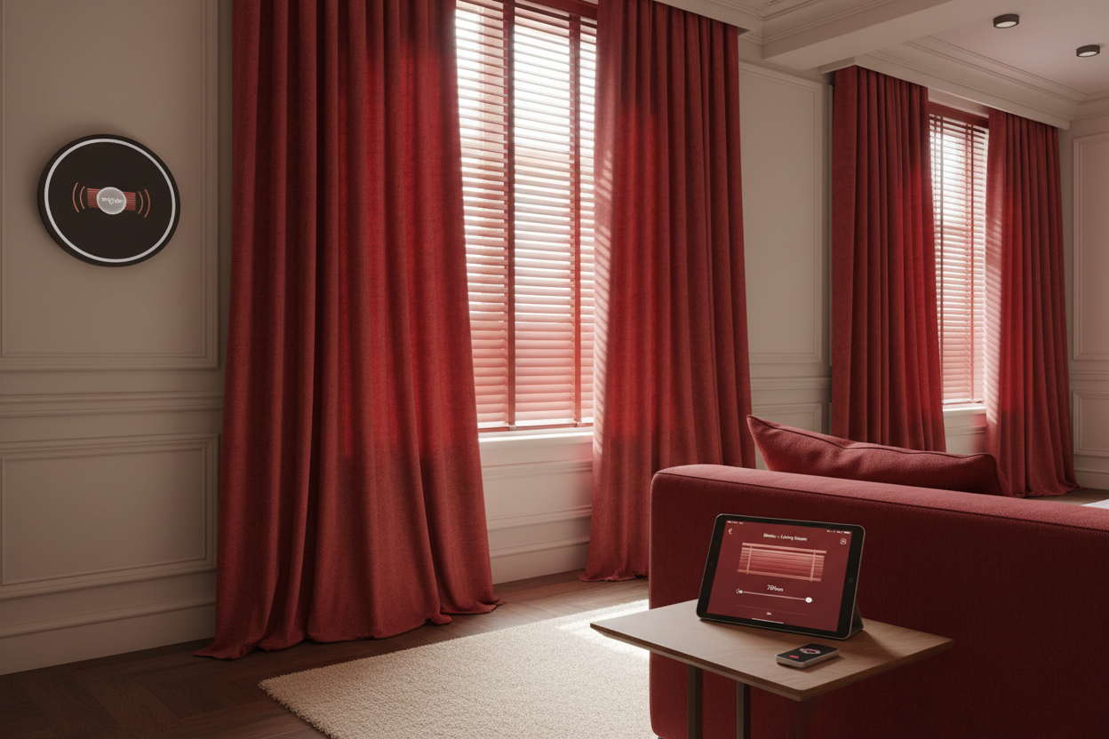 Smart Control for Blinds Reddish Tones: A Retrofit Guide