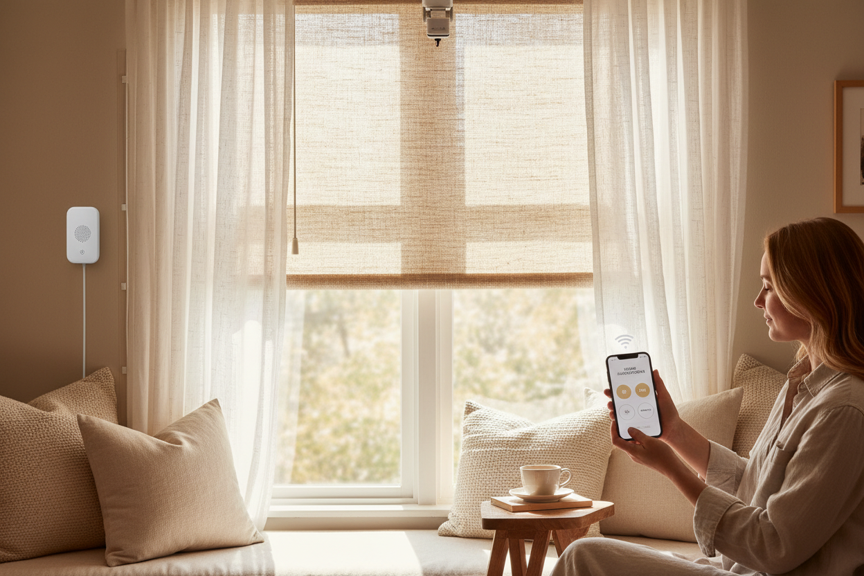 DIY Voice Control: Upgrading a Redi Shade 60 Inch Width