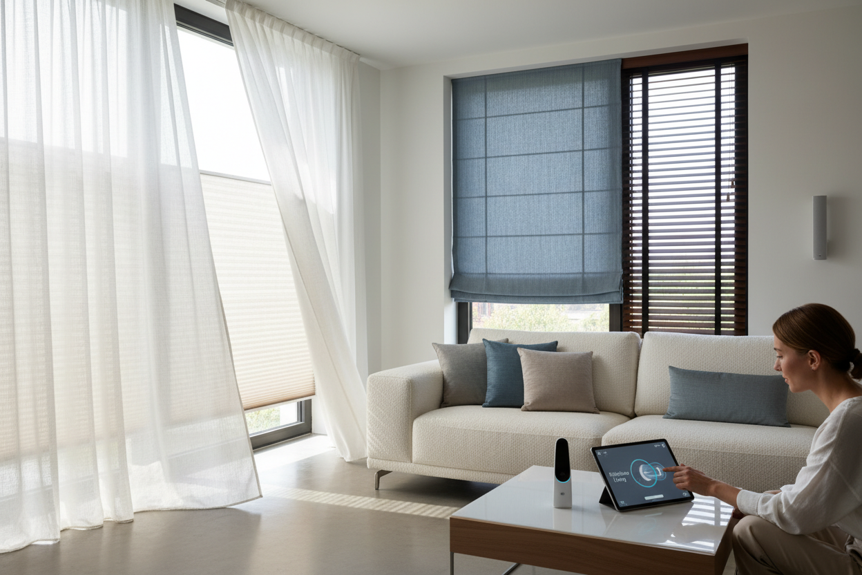 Effortless Living: A Guide to Smart Types of Window Shades