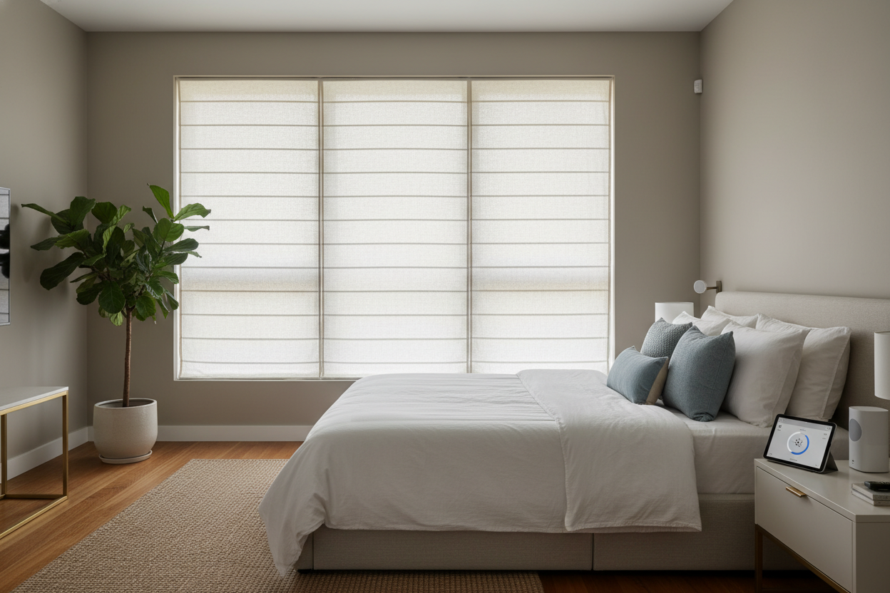 Wake Up Naturally with Smart Decorative Window Shades