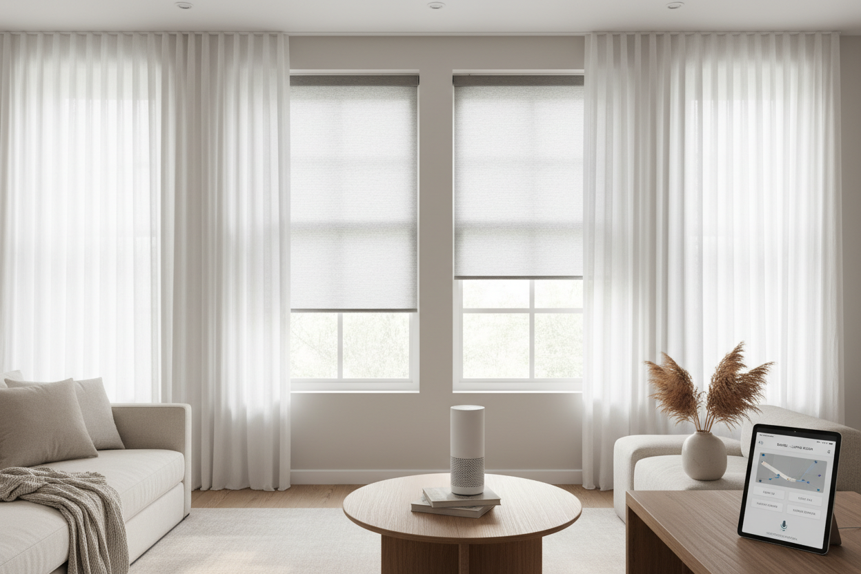 Smart Blinds Double Hung Windows: The Perfect Voice-Control Setup