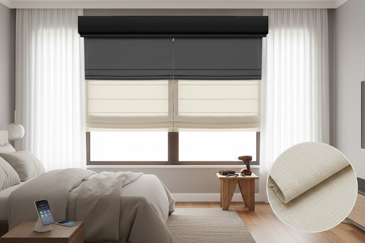 Mounting Smart Shades Above Window: The Blackout Advantage