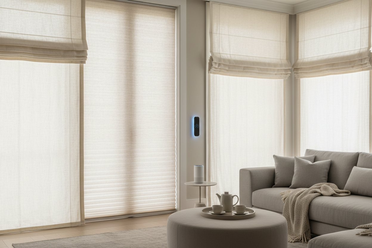 Voice-Controlled Privacy: The Tech Behind Some Retractable Window Shades