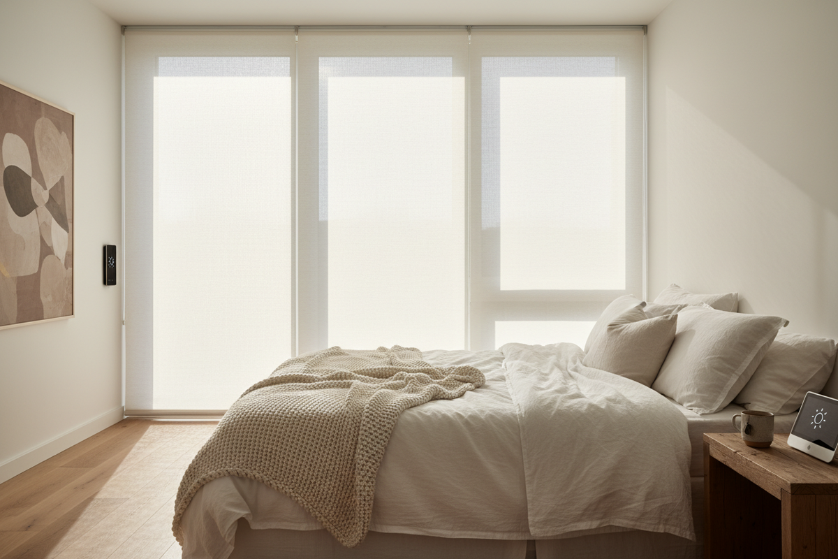 Wake Up Naturally: Why I Chose Smart Off-White Window Shades