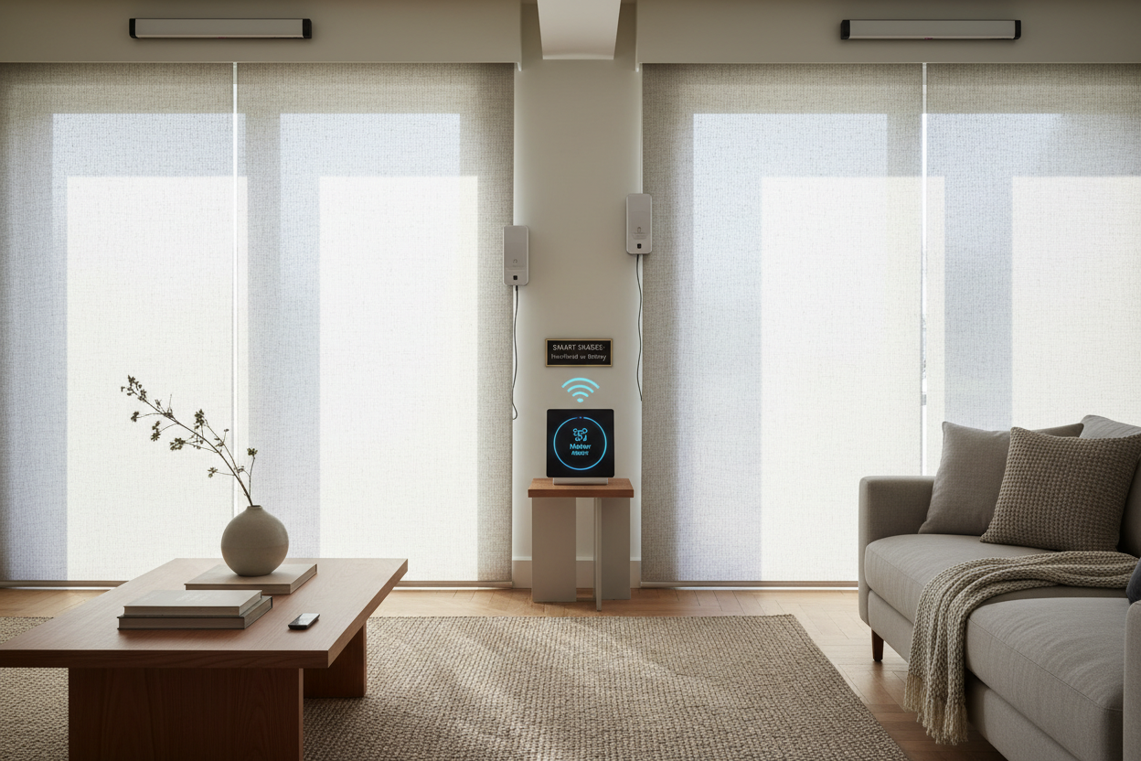 Smart Window Shades Companies: Hardwired vs. Battery Motors