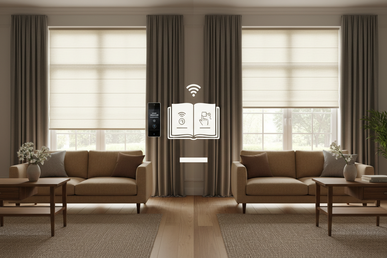 Smart Window Shade Home Depot Guide: Motorized vs. Manual